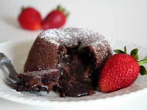 Molten Chocolate Lava Cakes Recipe from France! | PAVLYN